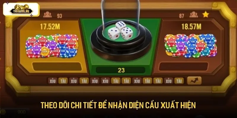 Theo dõi chi tiết để nhận diện cầu xuất hiện